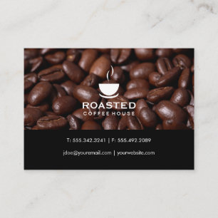 Kaffebönor Visitkort