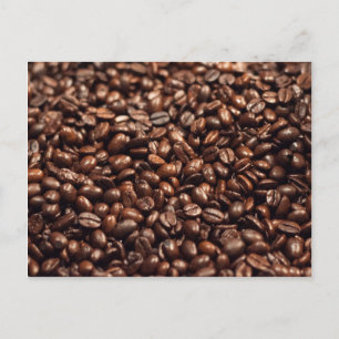 Kaffebönor Vykort