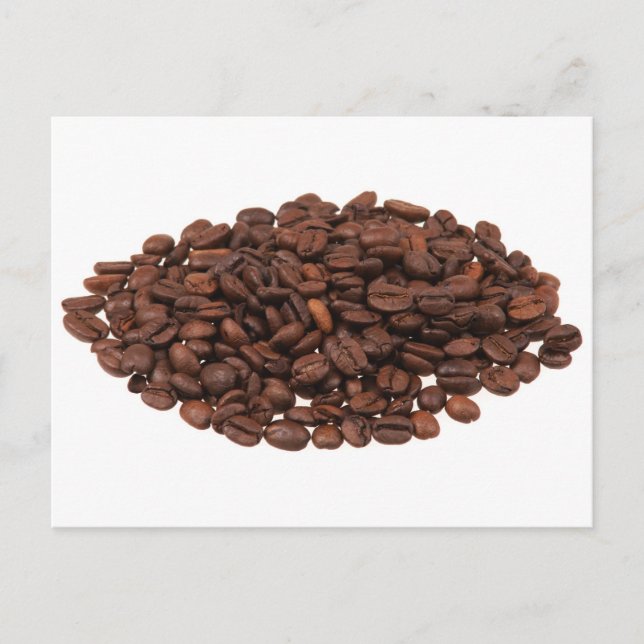 Kaffebönor Vykort (Framsida)