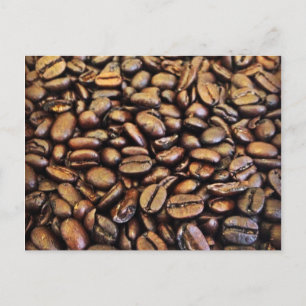 kaffebönor vykort