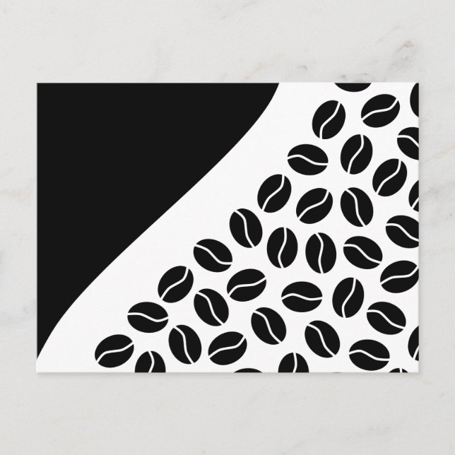 kaffebönor vykort (Framsida)