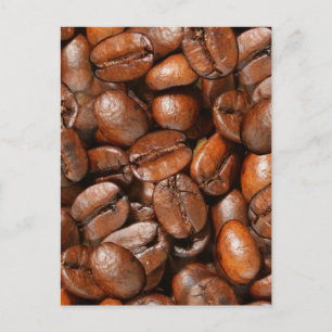 Kaffebönor Vykort