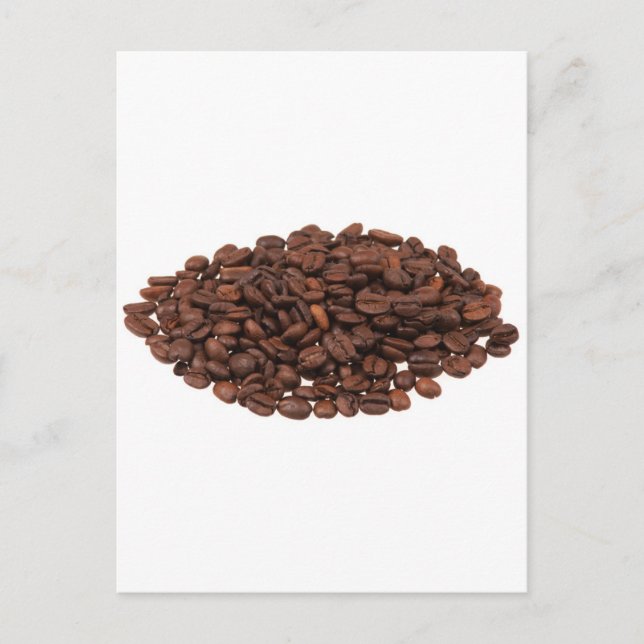Kaffebönor Vykort (Framsida)