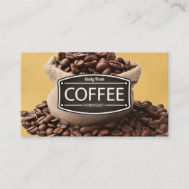 Kaffebönornas bag visitkort