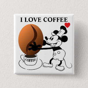 Kaffeböns Knapp