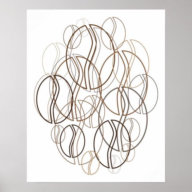 kaffebönsblast poster (Framsidan)