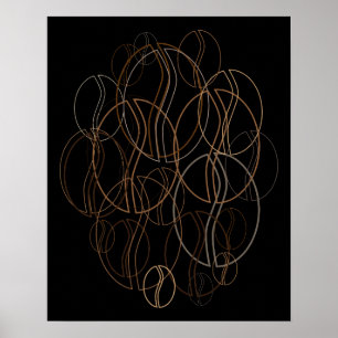 kaffebönsblast poster