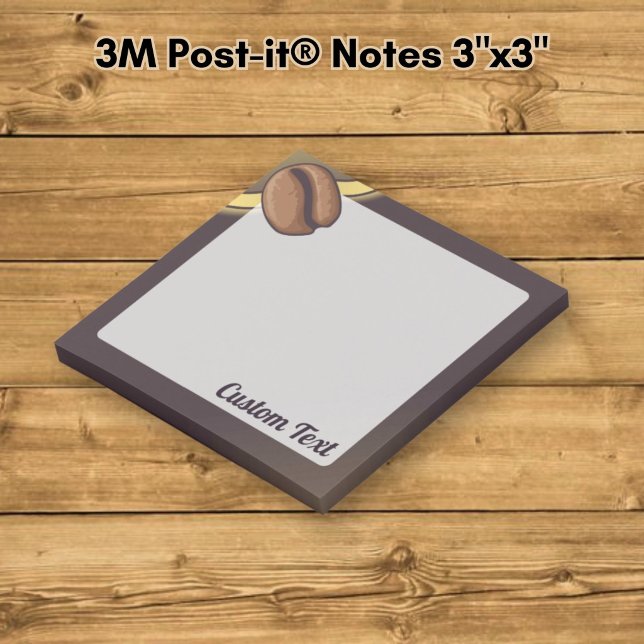 Kaffebönsikon Post-it Block (Skapare uppladdad)