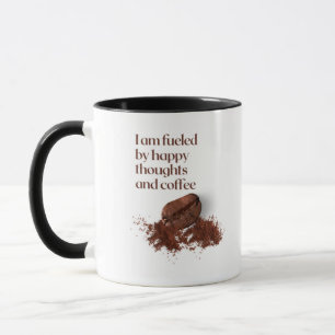 Kaffebönsmugg med citat mugg