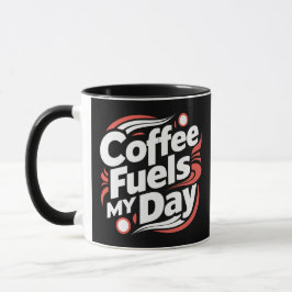 Kaffebränslen min dag mugg