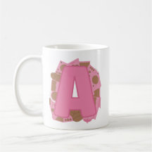 Kaffebrev A: Monograminitial