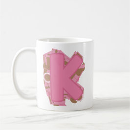 Kaffebrev K: Monograminitial Kaffemugg