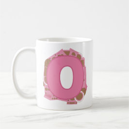 Kaffebrev O: Monograminitial Kaffemugg