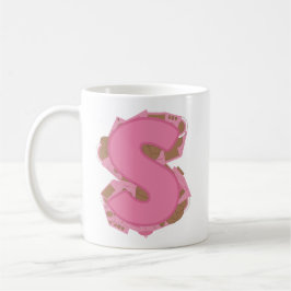 Kaffebrev S: Monograminitial Kaffemugg