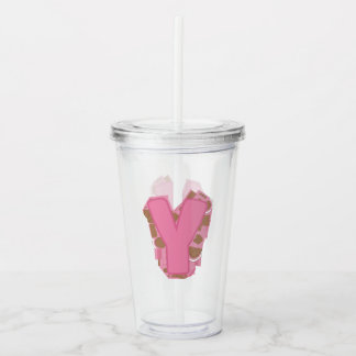 Kaffebrev Y: Monograminitial Take Away Mugg