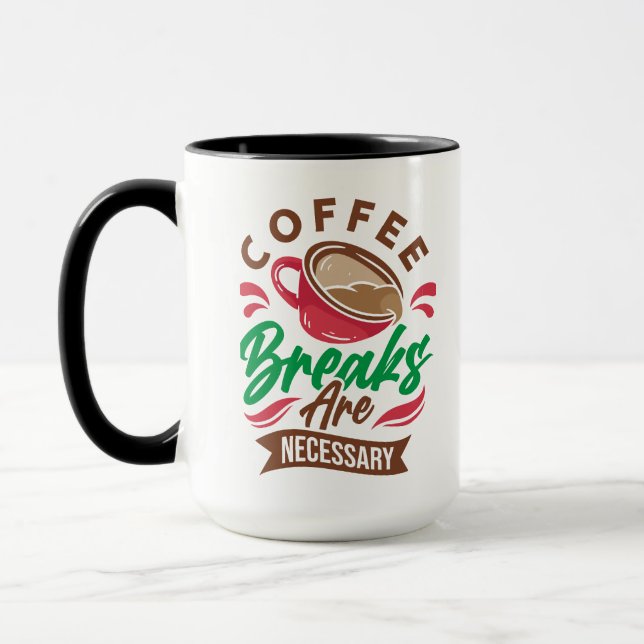 Kaffebröd är nödvändiga mugg (Vänster)