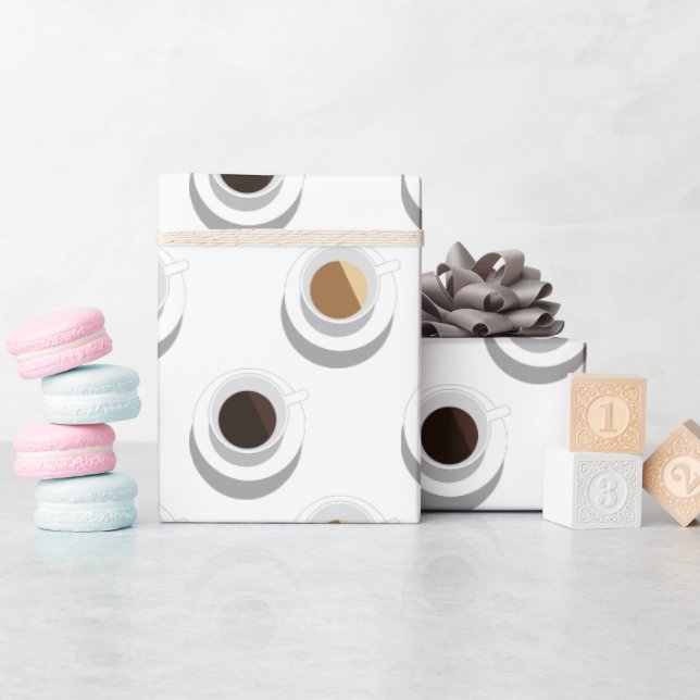 Kaffebrott. Presentpapper (Baby Shower)