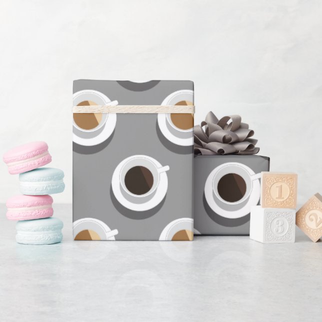 Kaffebrott. Presentpapper (Baby Shower)