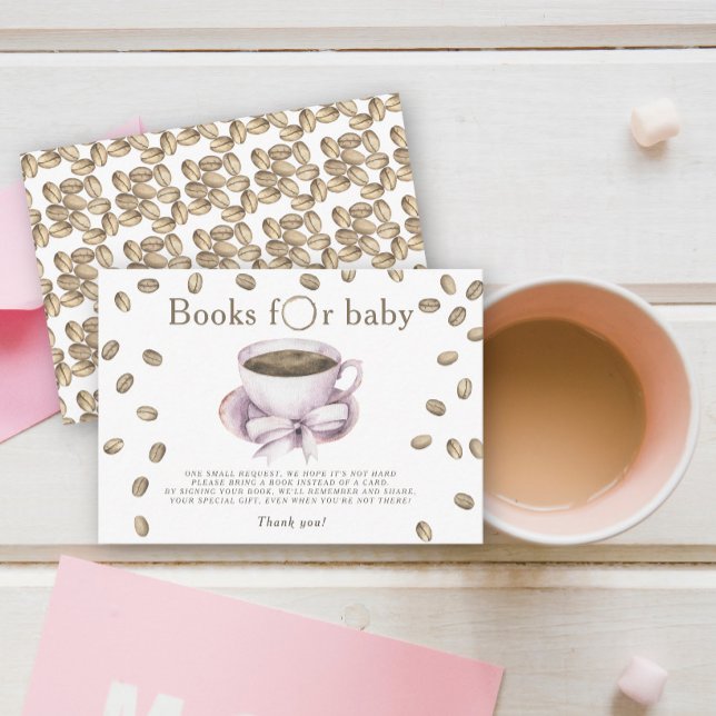 Kaffebrygga Rosa Bow Bokar för baby Tilläggskort (Skapare uppladdad)