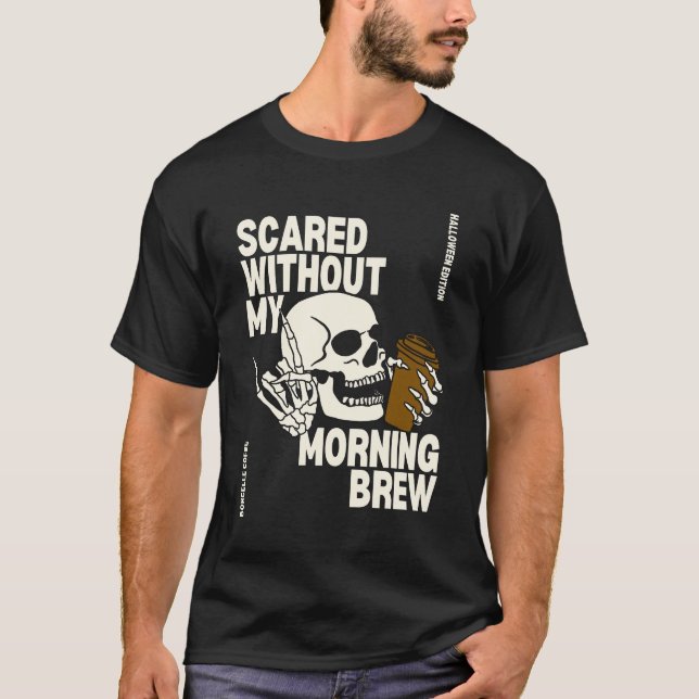 kaffebryggning läge t-shirt (Framsida)