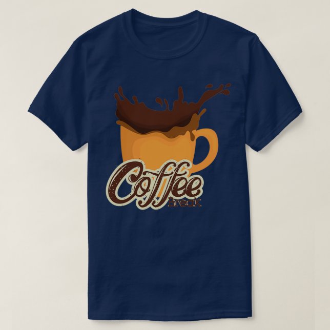 Kaffebrytning 2 t shirt (Design framsida)