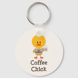 Kaffechick Keychain Nyckelring