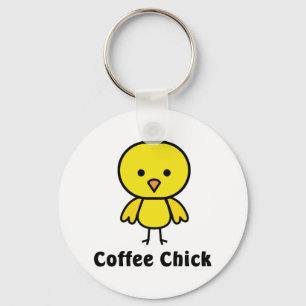 Kaffechick Nyckelring