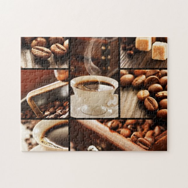KaffeCollage Pussel (Horisontell)