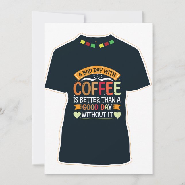 Kaffedagen Inbjudningar (Framsida)