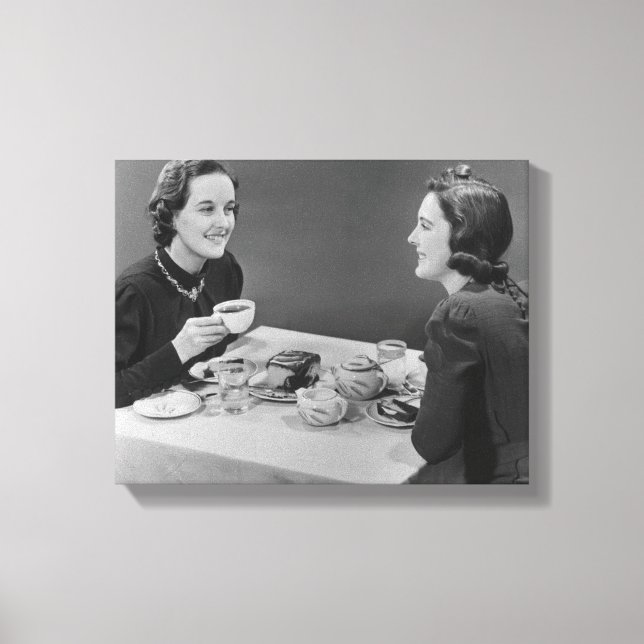 Kaffedatum Canvastryck (Framsida)