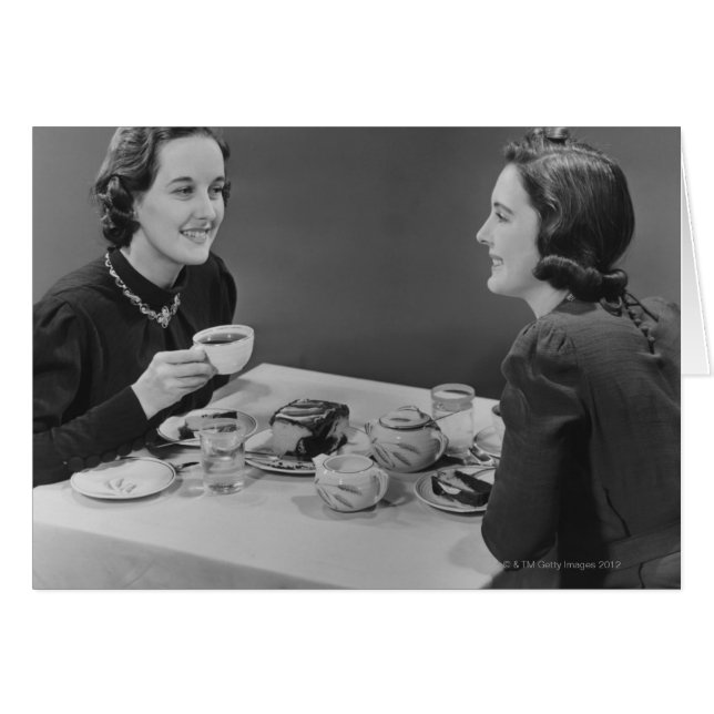 Kaffedatum Hälsningskort (Framsidan Horizontal)