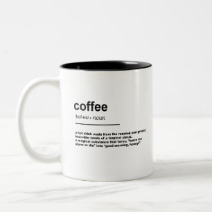 Kaffedefinition Två-Tonad Mugg