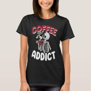 Kaffedicin Scary Pirater Skull Kvinnor Pirater P T Shirt