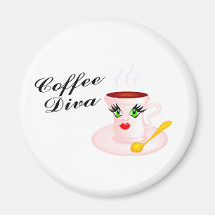 KaffeDiva Magnet