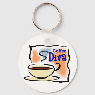 KaffeDiva Nyckelring
