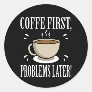 Kaffedomsrätt - första problem senare runt klistermärke