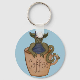 Kaffedrakekeychain Nyckelring