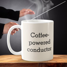 Kaffedriven Dirigent Musiker