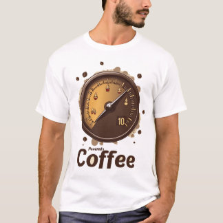Kaffedriven | Vintage Bränslemätare Kaffeinetgi T Shirt