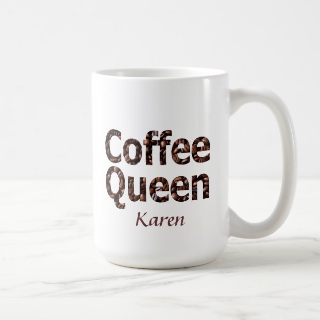 Kaffedrottningpersonlig mugg (Höger)