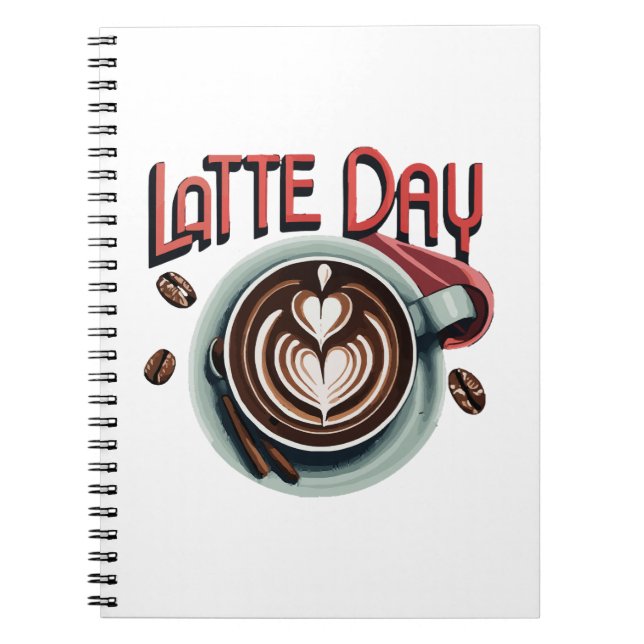 Kaffedrycker Anteckningsbok (Framsidan)
