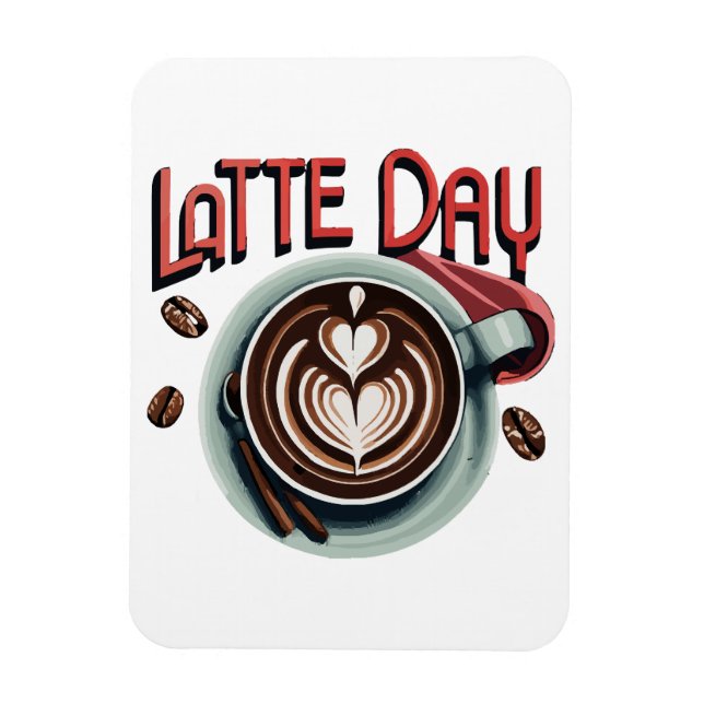 Kaffedrycker Magnet (Vertikal)