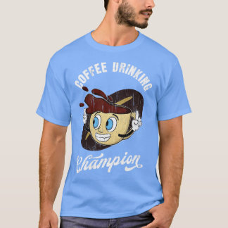 Kaffedrycksmästare Champion Kopp Caffeine T Shirt