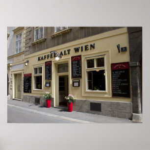 Kaffee Alt Wien, Wien Österrike Poster