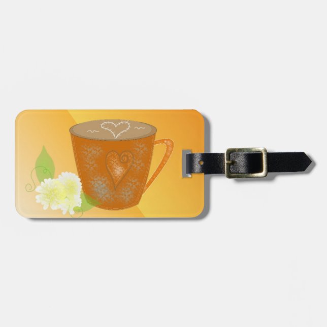 Kaffee Bagagebricka (Horisontell Framsida)