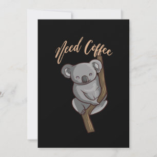Kaffee - Behöver kaffe Inbjudningar