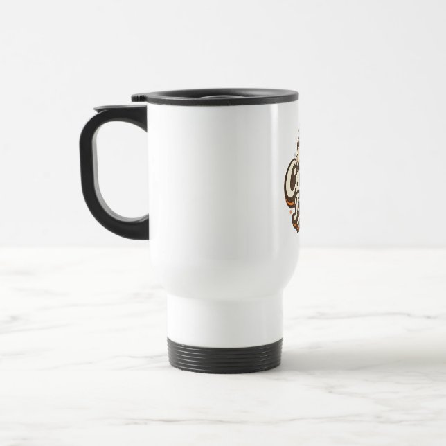 Kaffee Först – Rolig T-Shirt för Kaffeälskare Resemugg (Vänster)