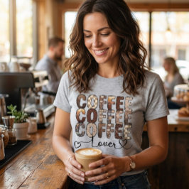 Kaffee. Kaffee. Kaffeälskare. T Shirt
