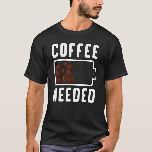 Kaffee Kaffesägare Espresso Kaffedrycker Outf T Shirt (Framsida)