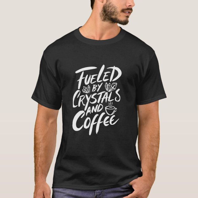 Kaffee, Kristaller & Månen T Shirt (Framsida)